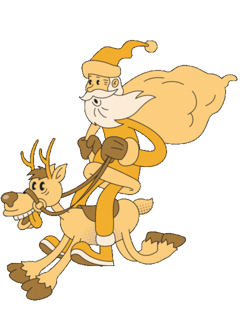 Santa Flying